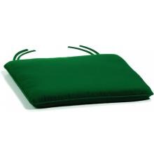 Sunbrella Canvas Canvas Hunter Green Medium Outdoor Replacement Adirondack Chair Cushion W/ Knife Edge By Oxford Garden image