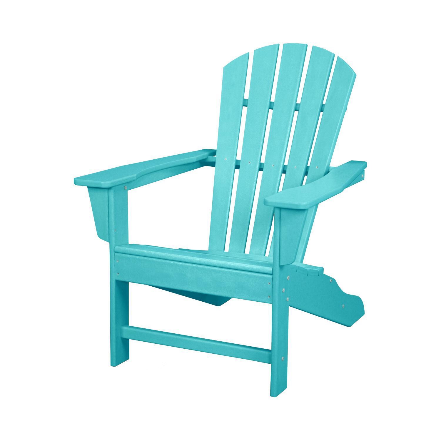 Palm Coast Recycled Plastic Adirondack in Aruba by POLYWOOD