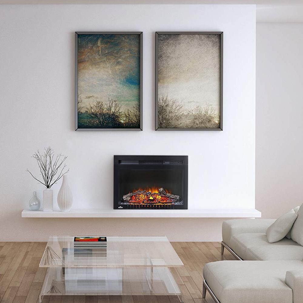 Napoleon NEFB24H-3A 24-Inch Electric Firebox With Electric Logs - Lifestyle thumbnail