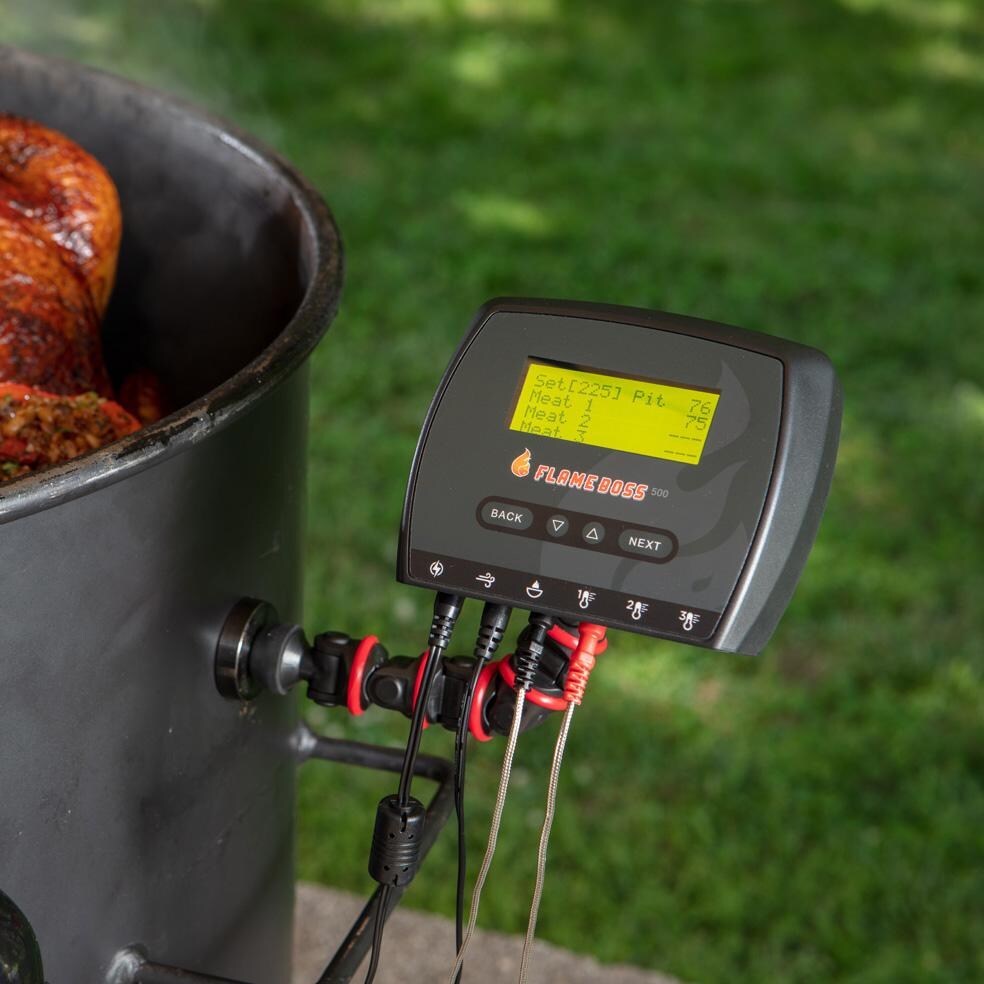 Flame Boss FB500-K WiFi Smoker Controller - Smoker In Use - Lifestyle thumbnail