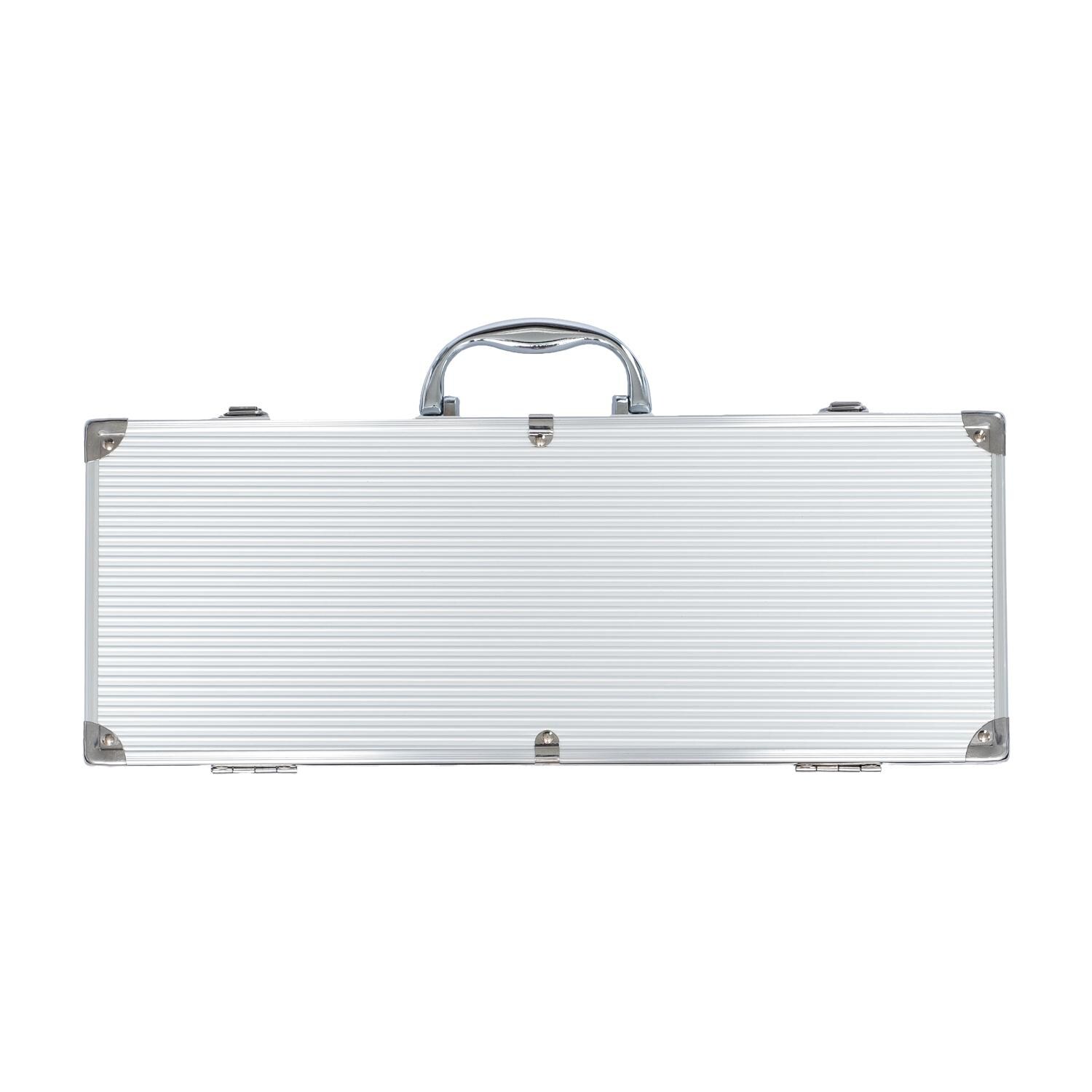 BBQGuys Signature BBQ-5PC-TSB 5-Piece Stainless Steel Tool Set - Case thumbnail