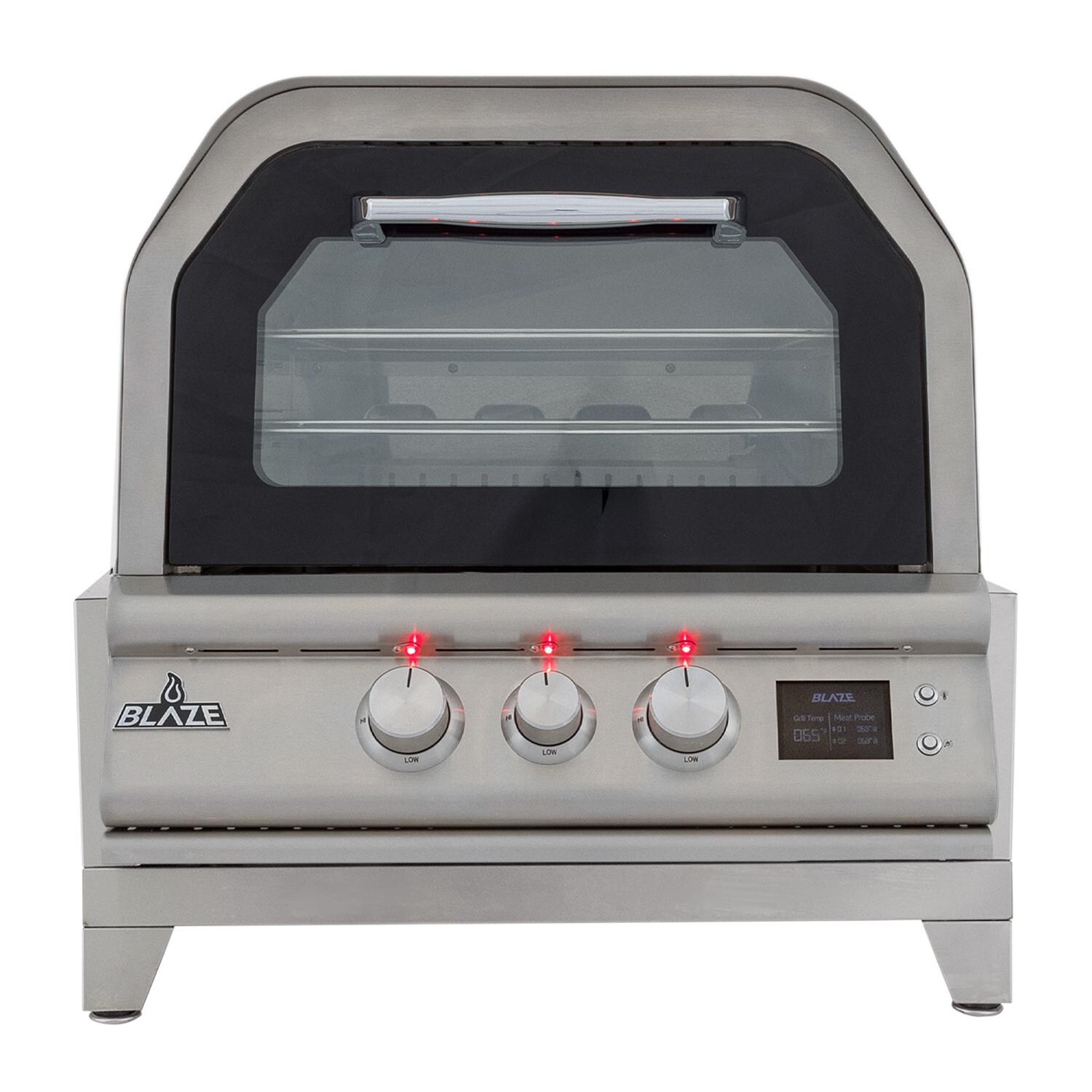 Blaze 26-in Countertop Natural Gas Outdoor Oven - White Background thumbnail