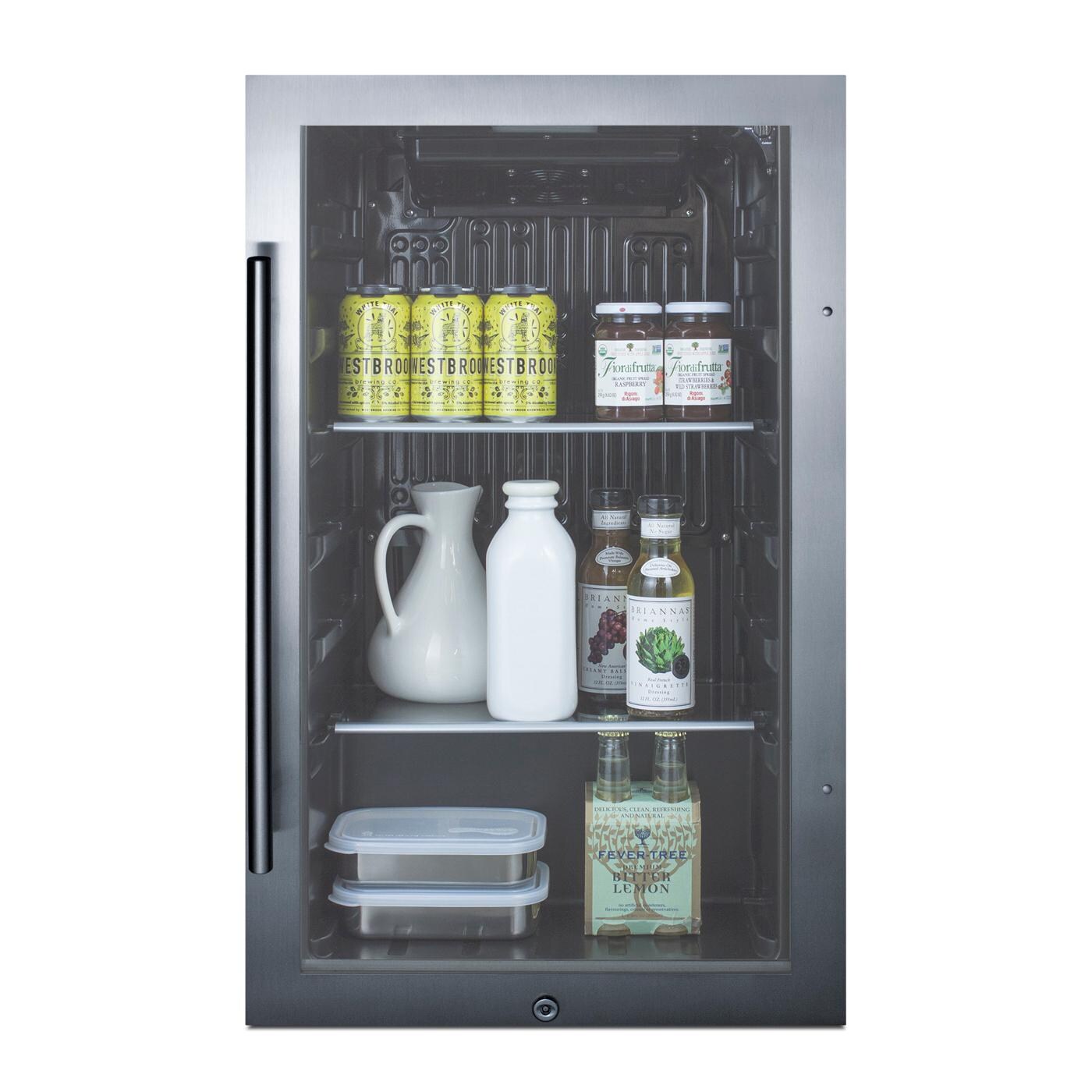 Summit SCR1932BADA 19-Inch 3.1 Cu. Ft. ADA Compliant Shallow Depth Outdoor Compact Beverage Cooler - Stocked thumbnail