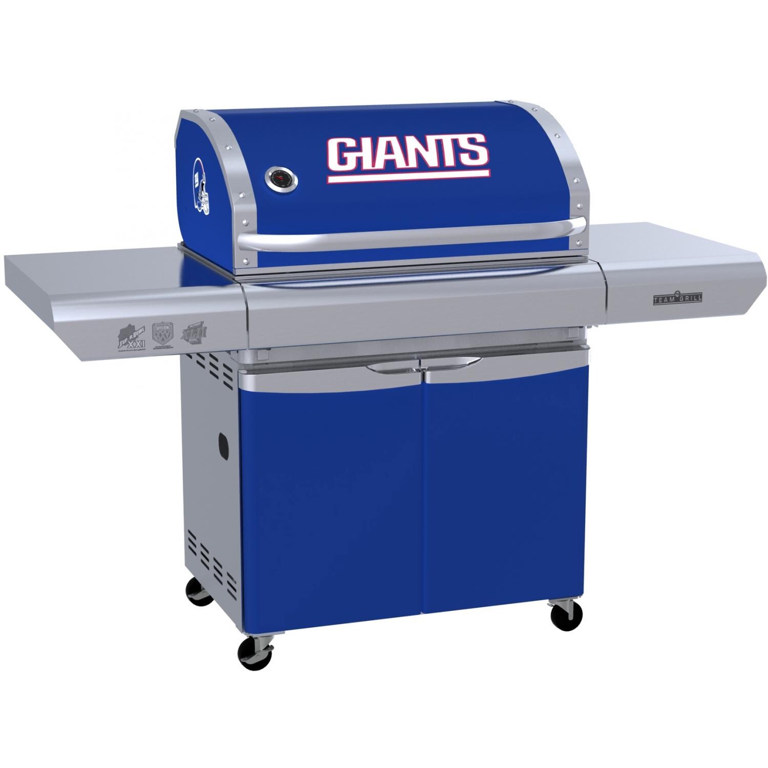 Team Grill New York Giants MVP Propane Gas Grill BBQ Guys