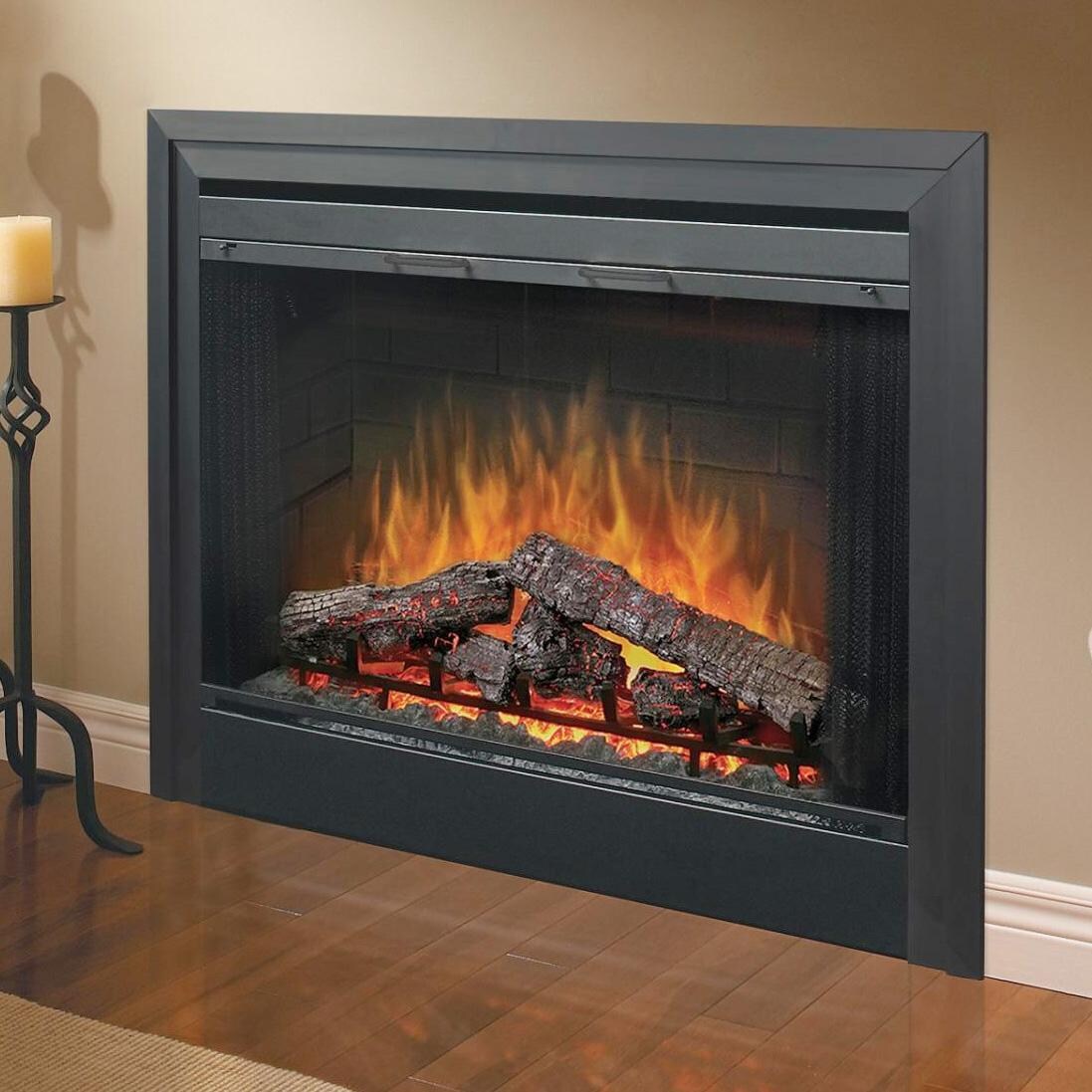 Dimplex - BF33DXP - 33-Inch Built-In Electric Fireplace - Inner-Glow Logs