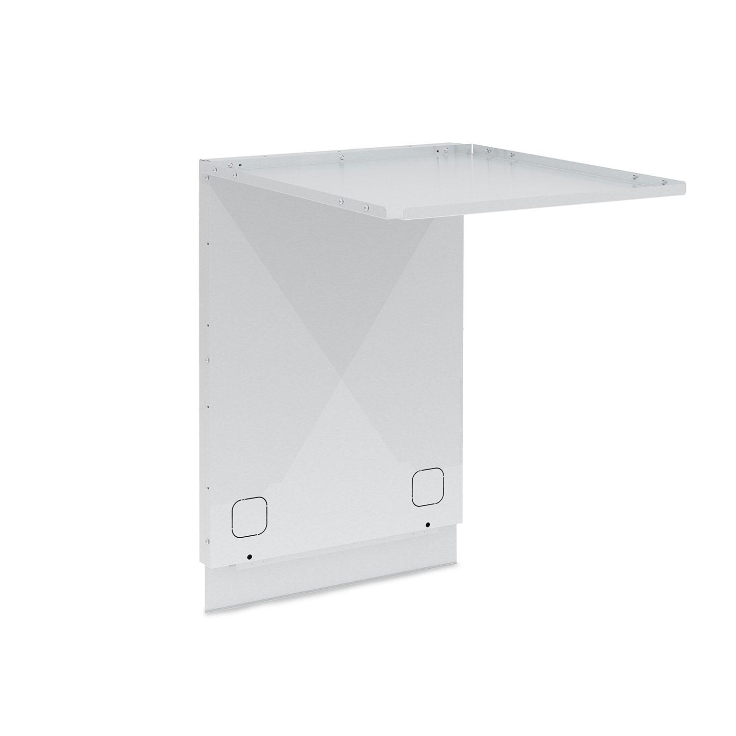 Broil King 800030 SS Fridge Rear Panel for 22-Inch Refrigerators - Bottom Insert - White Background thumbnail