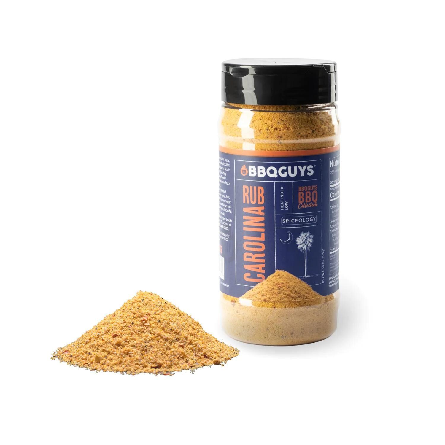 BBQGuys Signature x Spiceology BBQ-RB-CA-16 Caroline Rub - 13 Oz. - Spice Mound thumbnail