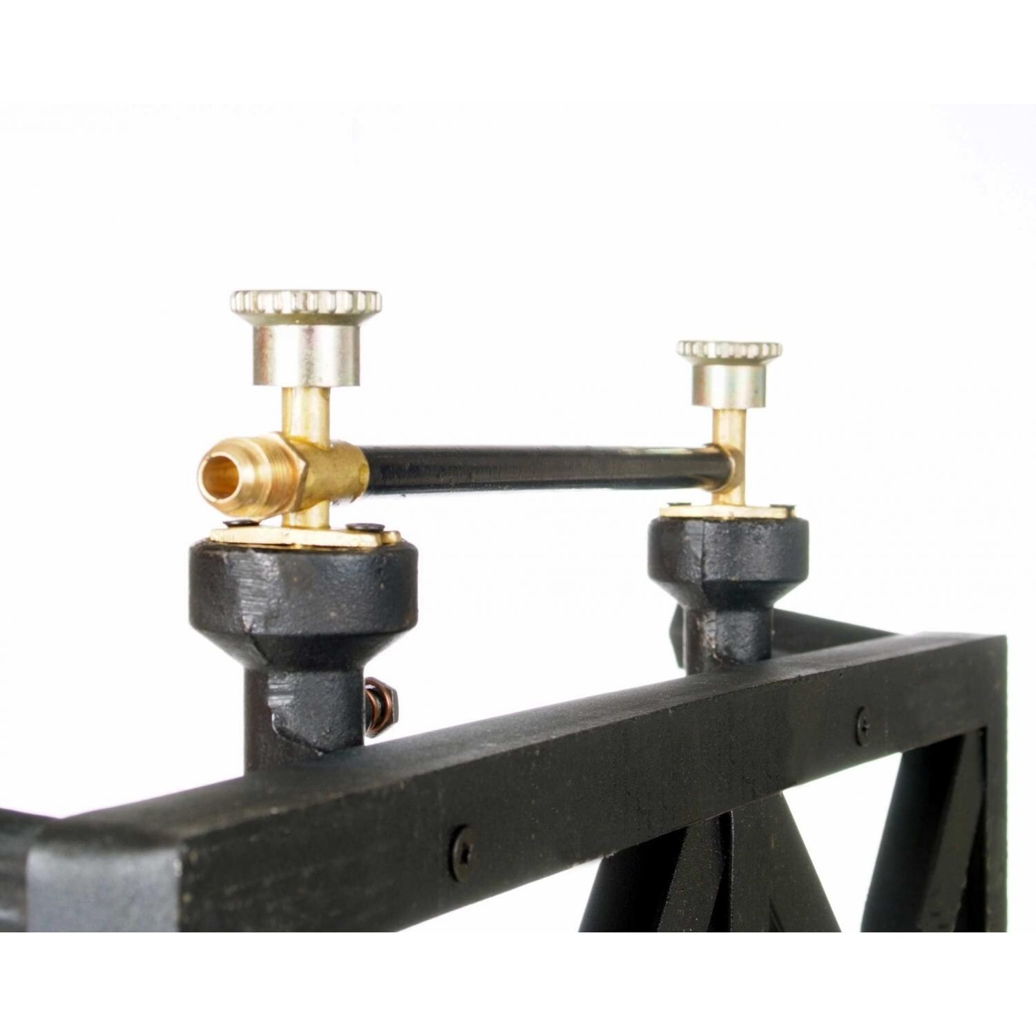 Cajun Cookware 2-Burner Low Pressure Propane Gas Burner & Stove - Close Up 1 thumbnail