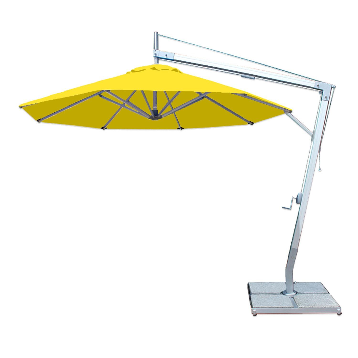 Bambrella Santa Ana 10 Ft. Round Side Pool Umbrella - Yellow thumbnail