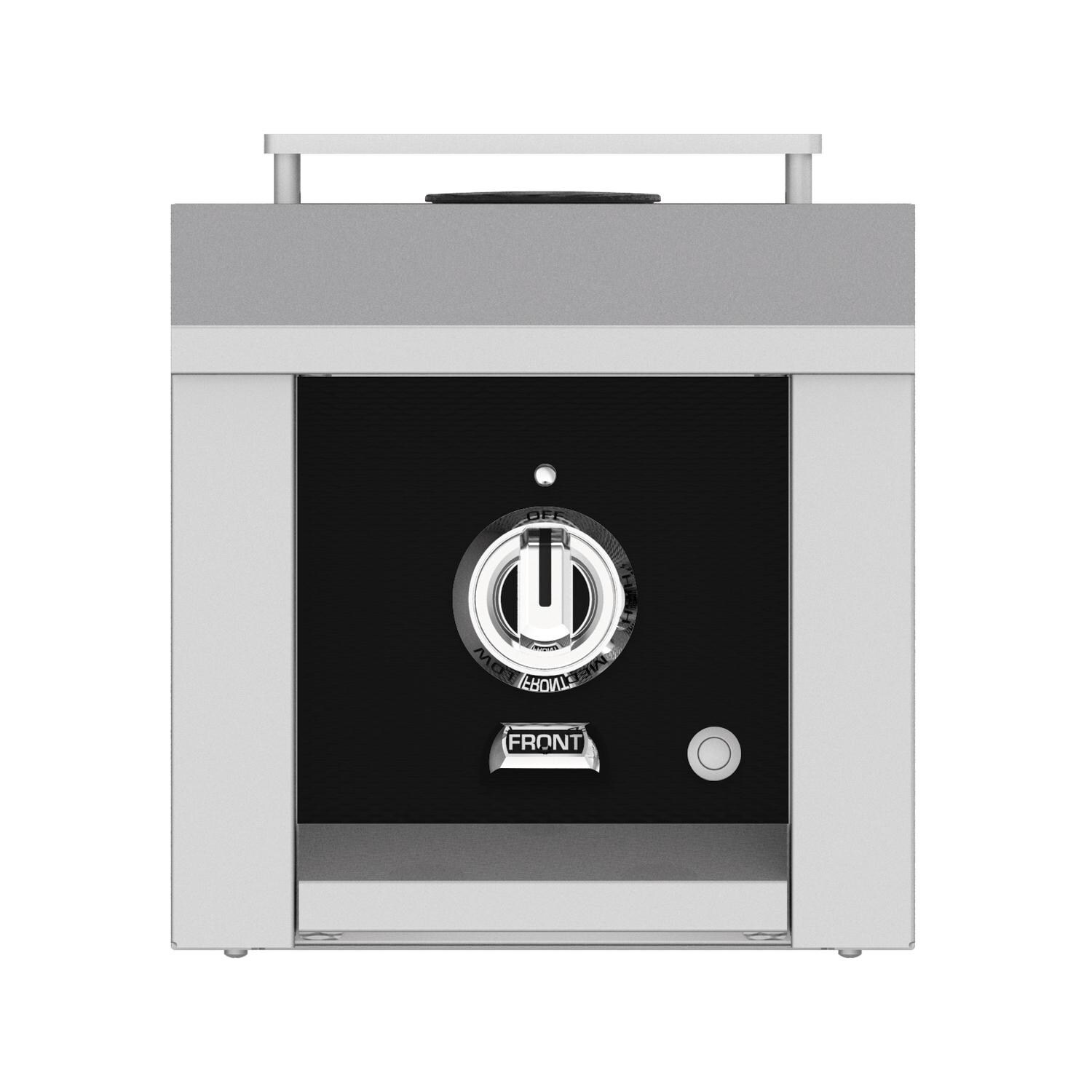 Hestan Built-In Natural Gas Single Side Burner - Stealth - AGB121-NG-BK