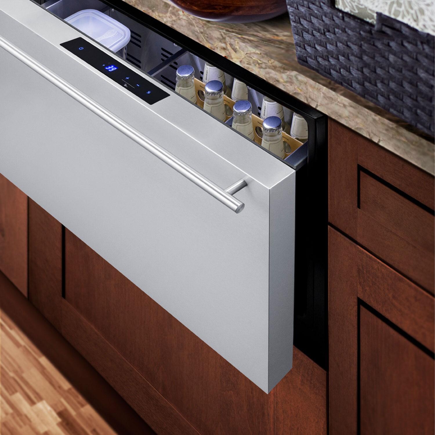 Summit FF30DR 30-Inch Built-In Outdoor Drawer Refrigerator - Lifestyle thumbnail