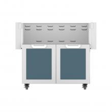 Hestan Double Door Tower Cart For 36-Inch Gas Grill - Pacific Fog - GCD36-GG image
