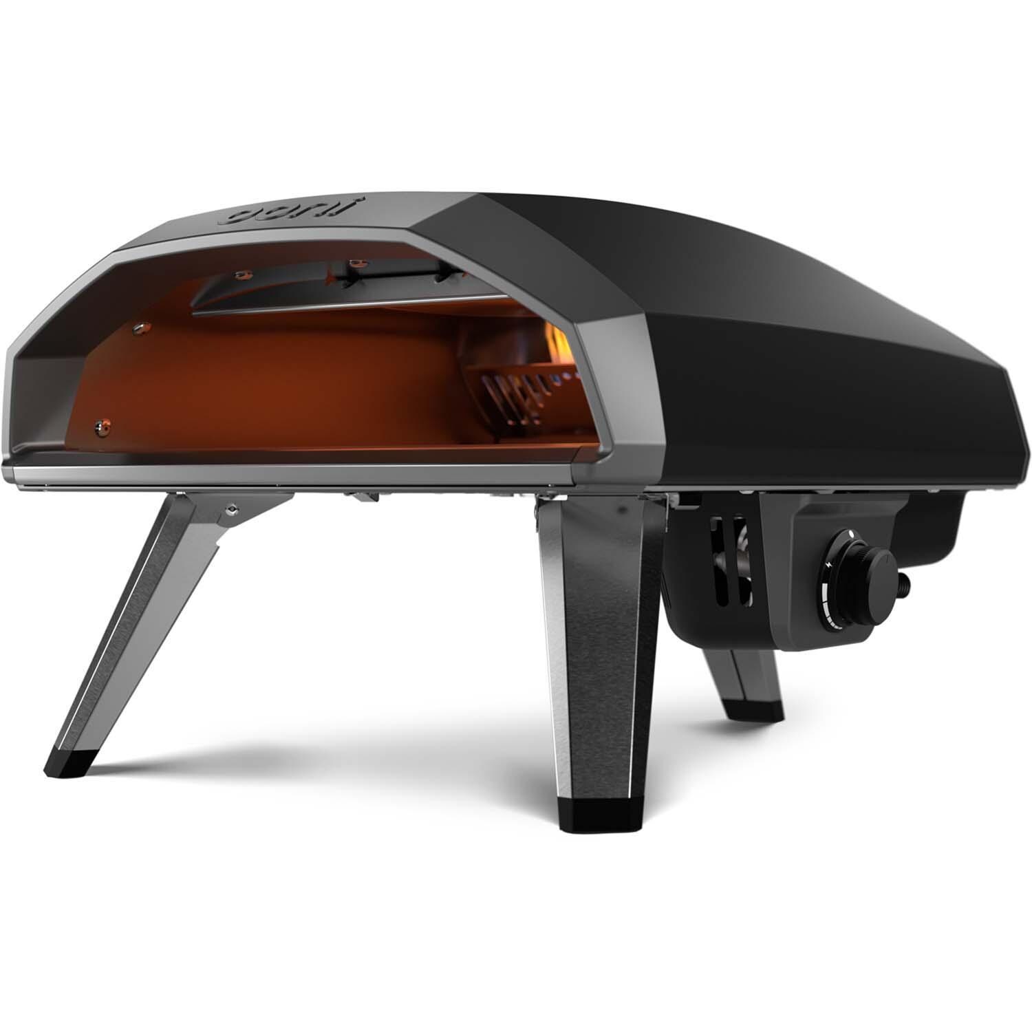 Ooni UU-P2D100 Koda 2 14 Inch Propane Portable Pizza Oven - Black - White Background thumbnail