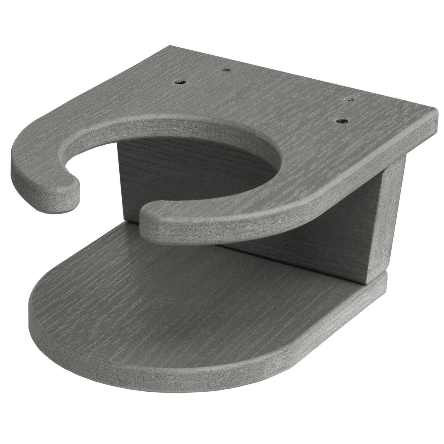 Lakeview Easy-add Cup Holder - Coastal Teak - On White thumbnail