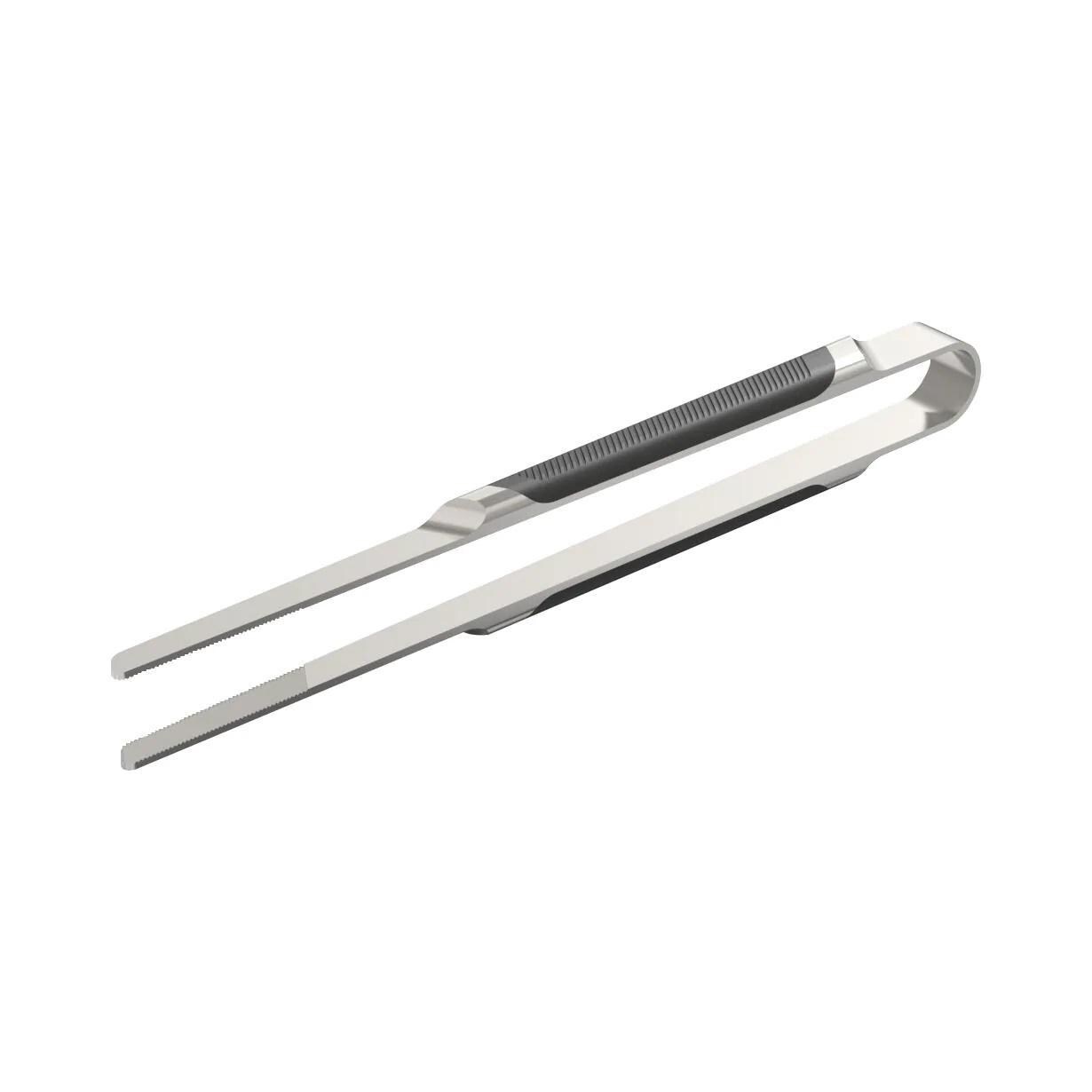 Everdure By Heston HBTWEEZERM Blumenthal Brushed Stainless Steel Tweezers With Soft Grip - Medium thumbnail