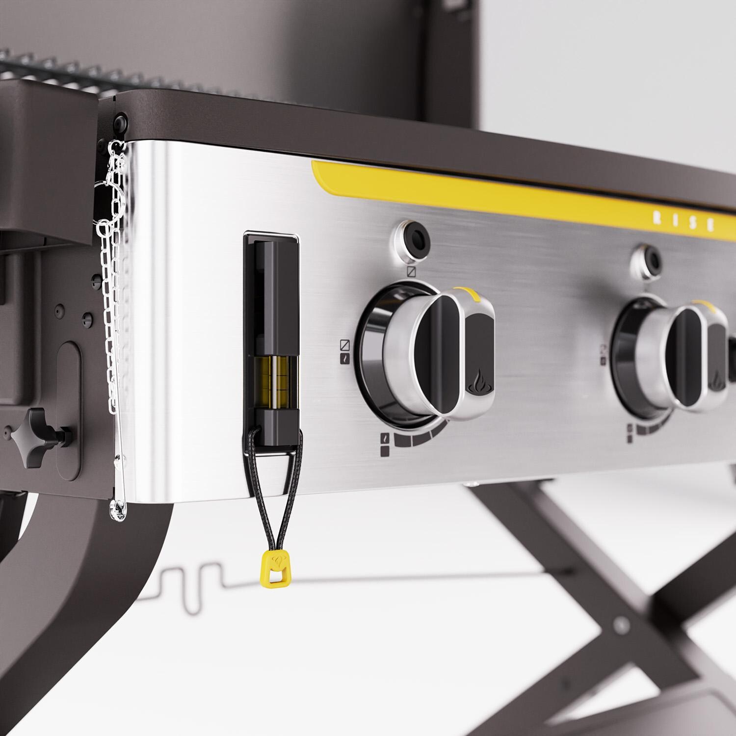 Halo - HZ-1002-XNA - 3 Burner Elite Griddle - Bubble Level - Detail thumbnail