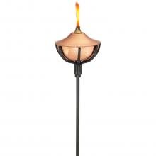 Set of 4 Medium Citronella Torches By Good Directions - Pure Copper