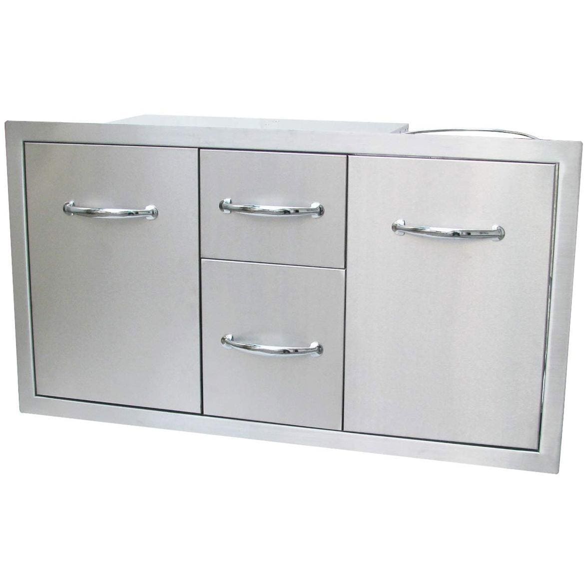 Sunstone Classic 42-Inch Multi-Storage Triple Drawer & Propane Tank Storage Combo - A-LPCDD42
