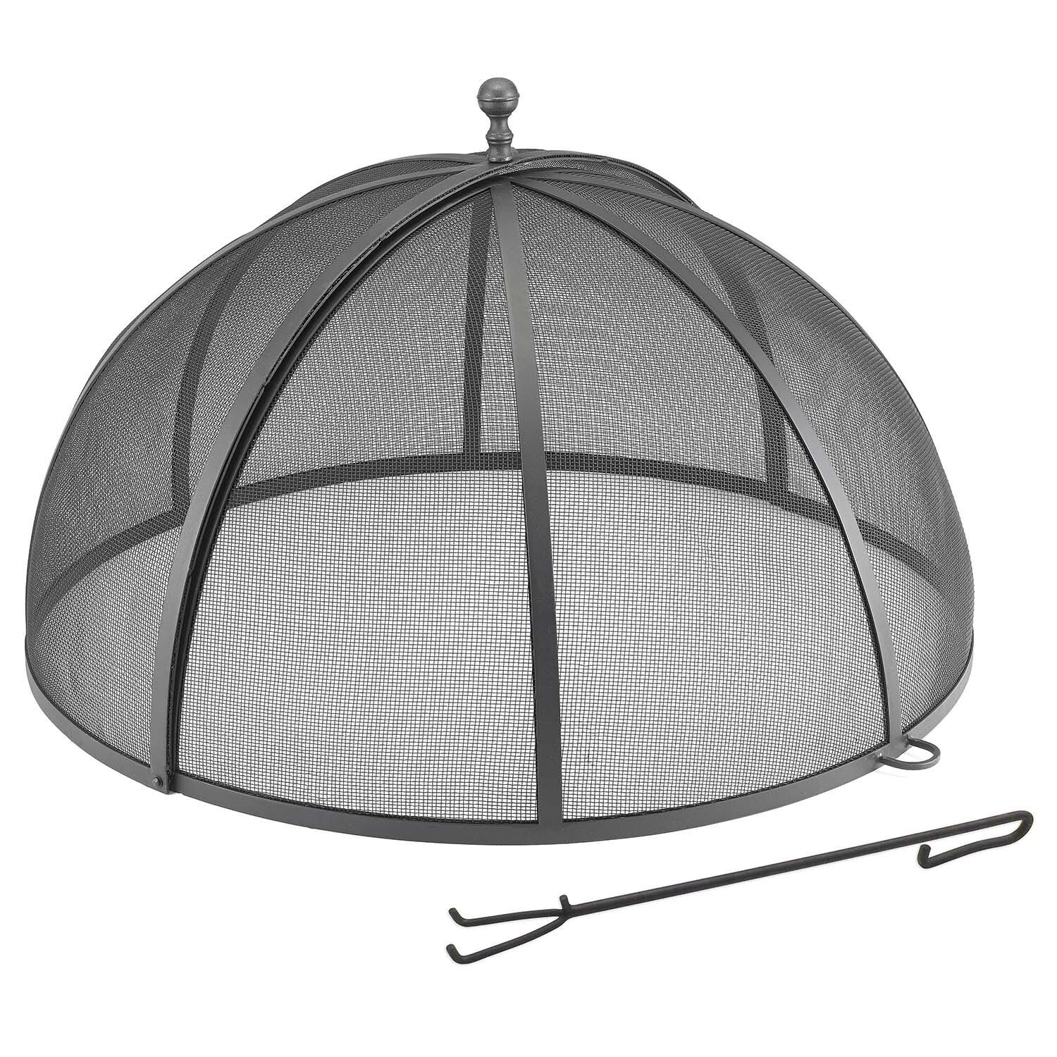 Good Directions 37-Inch Mesh Fire Pit Hinged Spark Screen - Round thumbnail