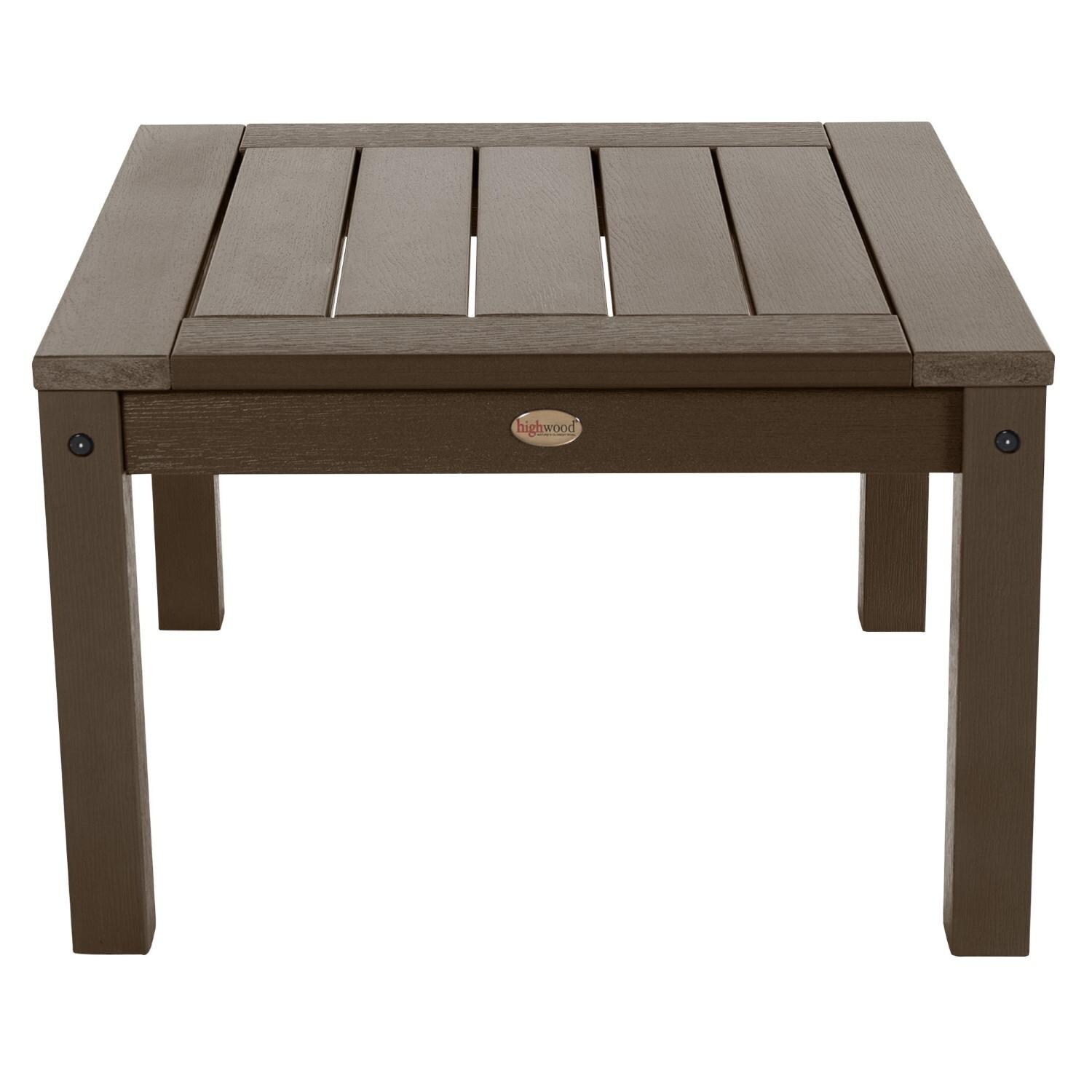 Lakeview Adirondack Side Table - Weathered Acorn - Side thumbnail