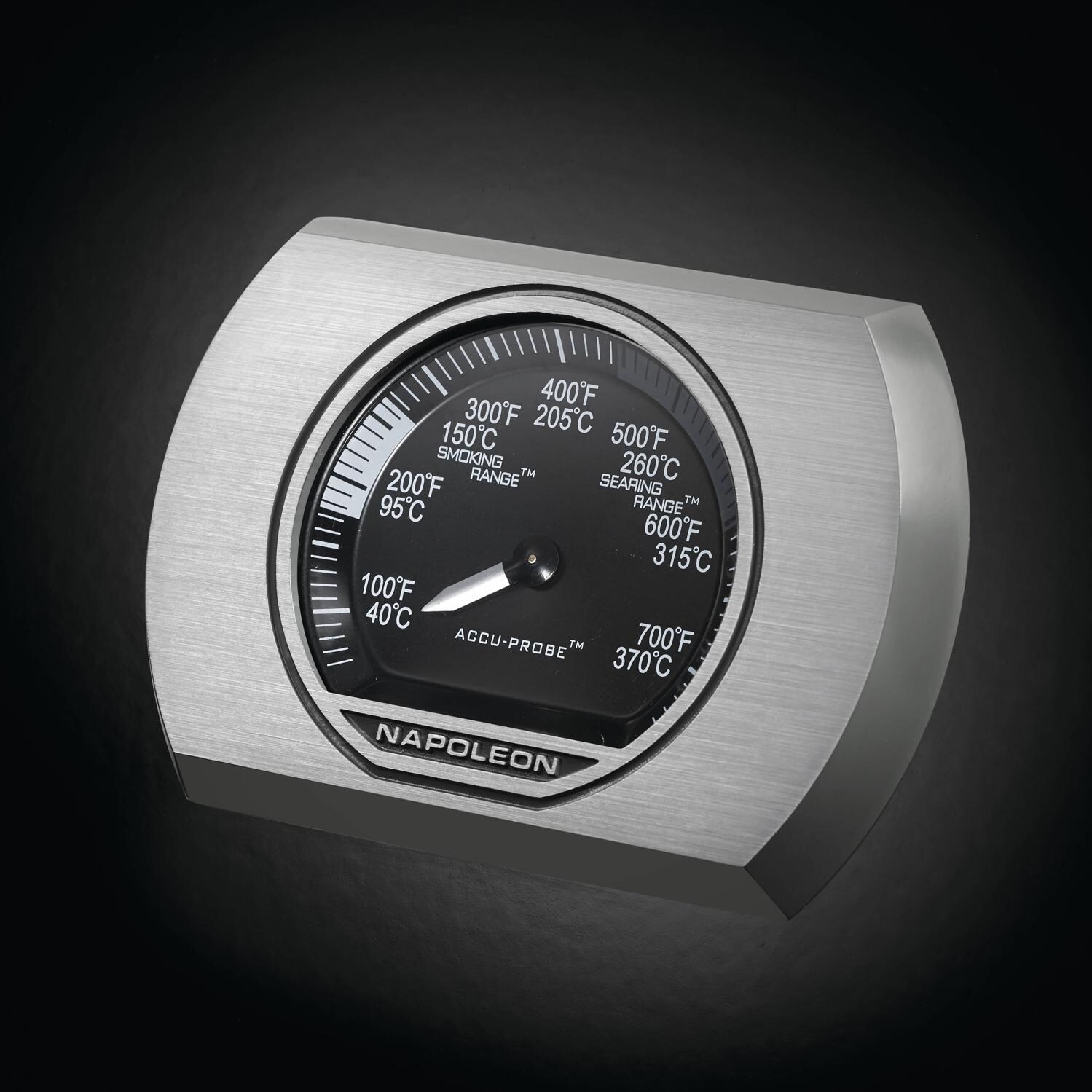 Napoleon RXT425SIBPK-1 Rogue XT 425 Propane Gas Grill with Infrared Side Burner - Black - Accu-Probe Temperature Gauge thumbnail