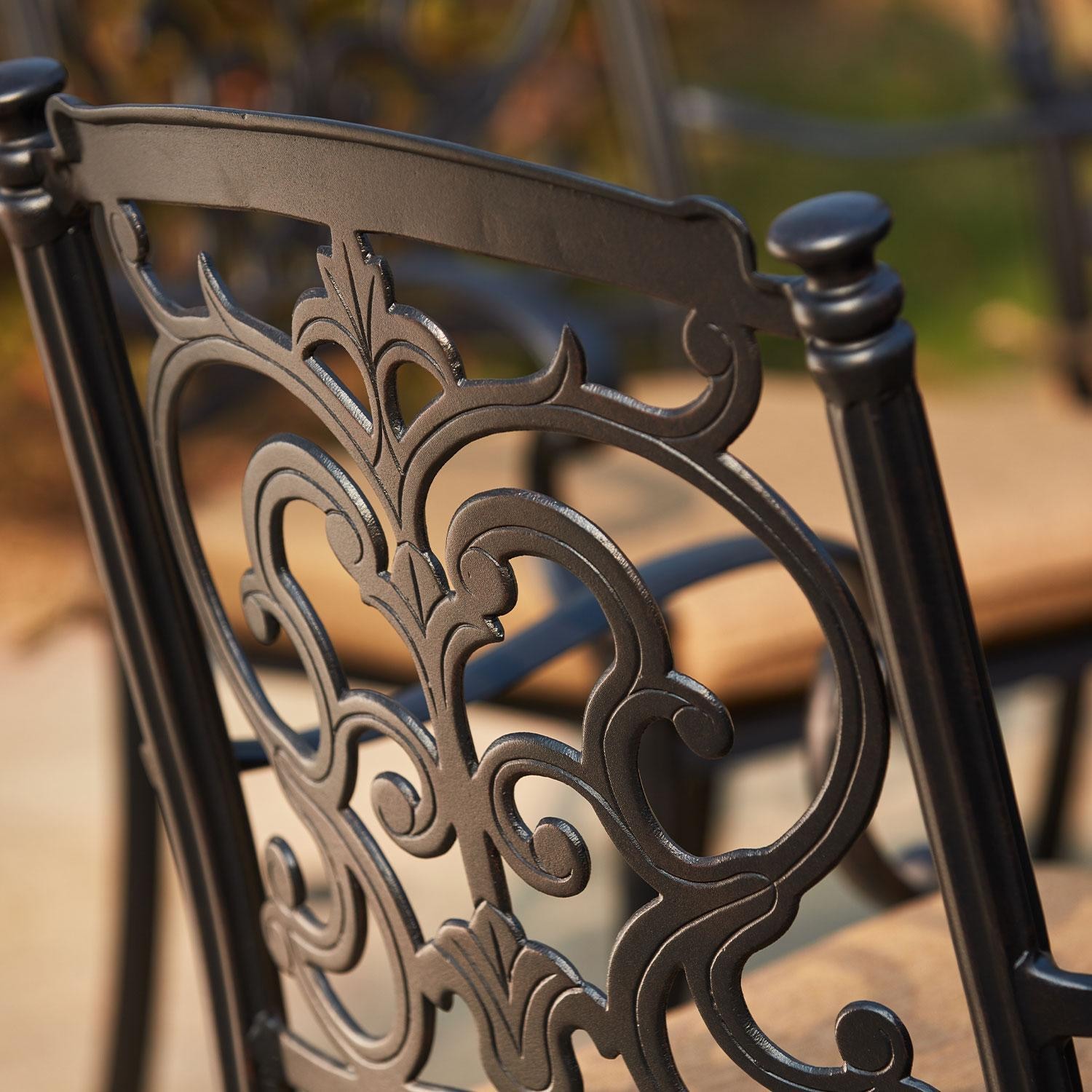 Darlee Series Dining Chair - Rear View - Detail thumbnail