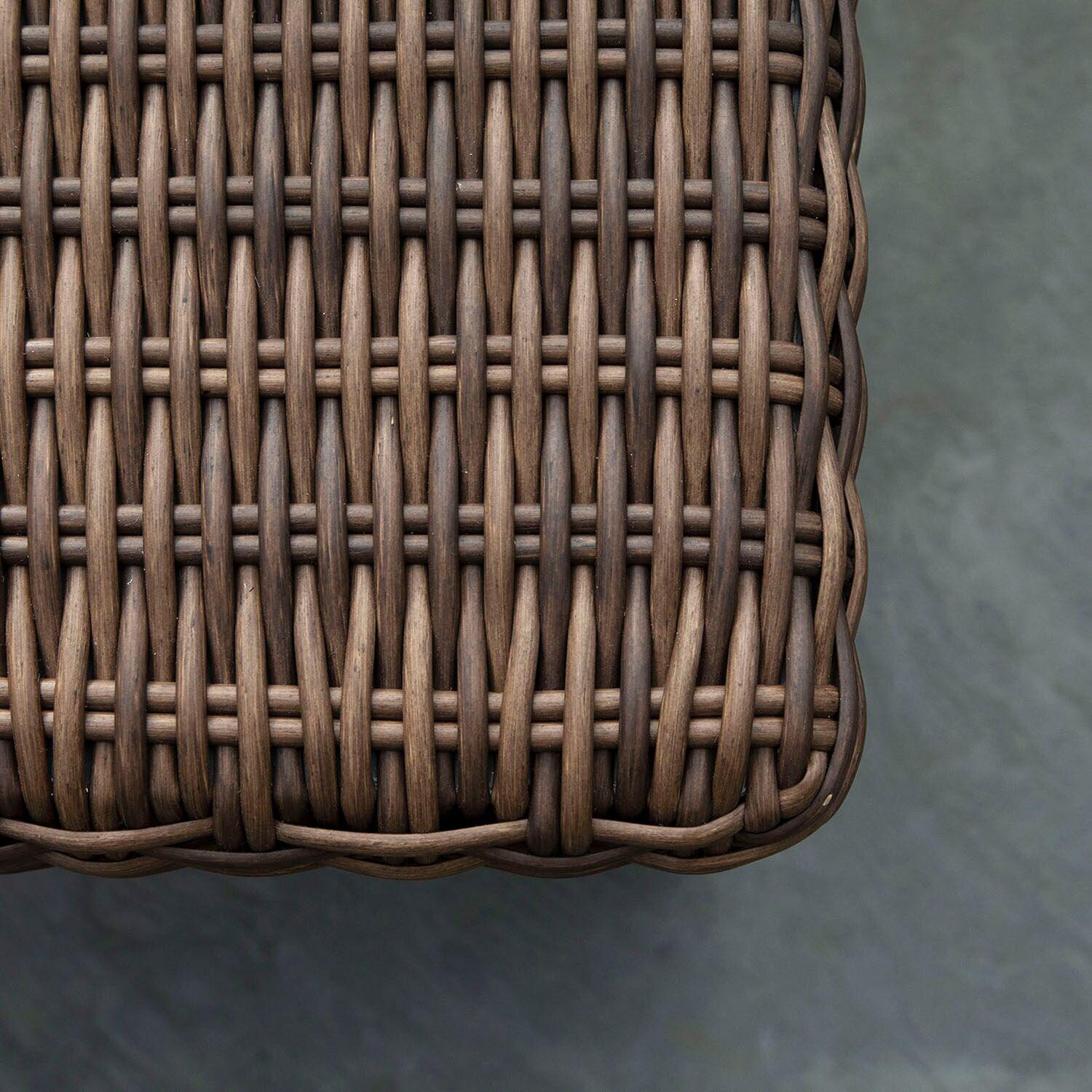 Alder 5 Piece Wicker Sectional Set by Canopy Home and Garden - Wicker Detail thumbnail