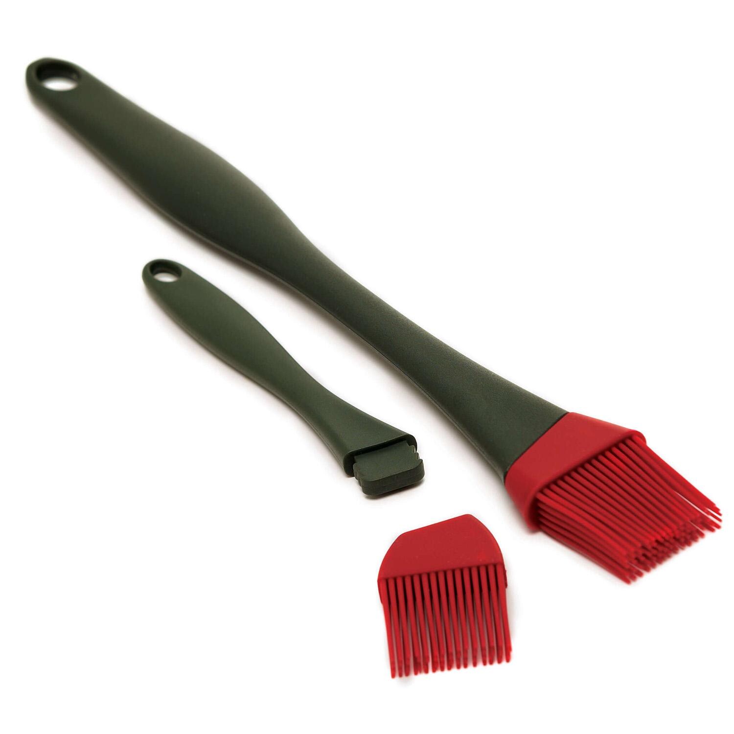 GrillPro Silicone Basting Brush Set - 2 Pc - 41090 - Removeable Head - White Background thumbnail