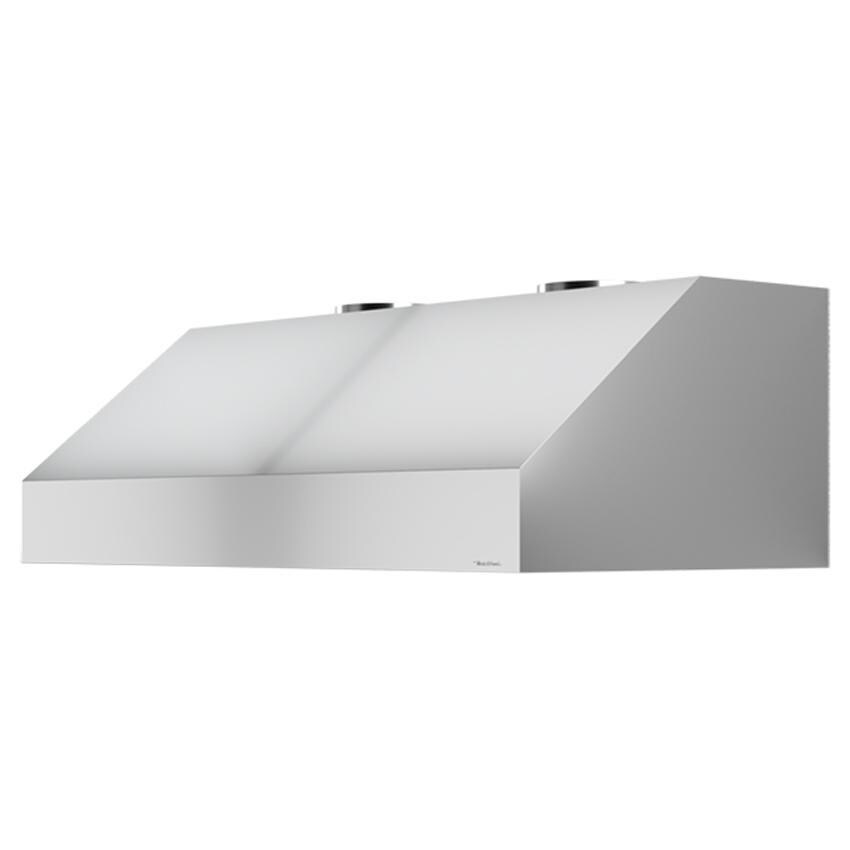Vent-A-Hood 54 Inch 1200 CFM Stainless Steel Professional Wall Mount Range Hood w/ Blower Transition - Angled Left - White Background thumbnail