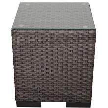 Atlantic Bellagio Resin Wicker Patio End Table