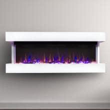 Touchstone Home Products Chesmont 50-Inch Wall Mount Electric Fireplace With White Mantel - 80033 image