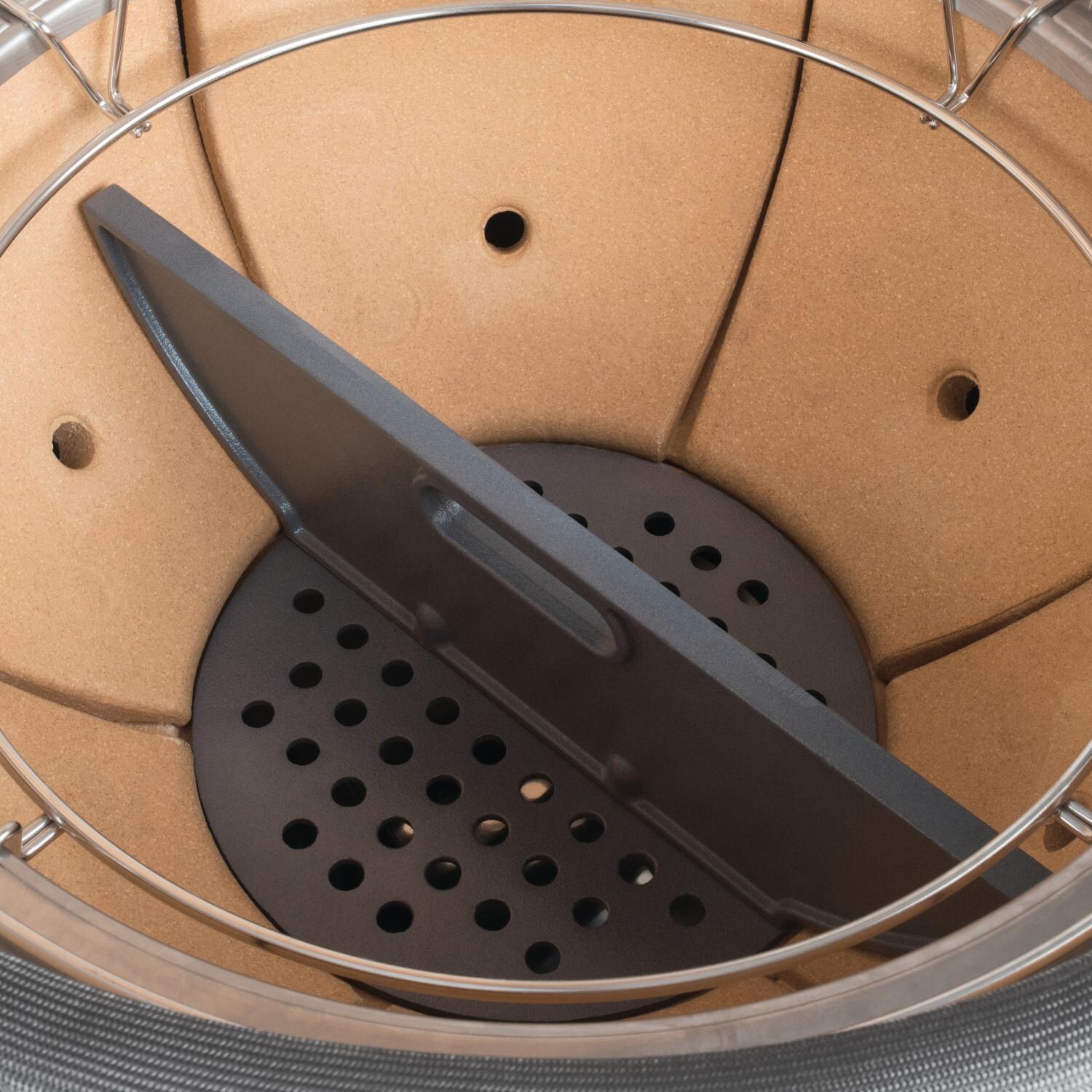 Kamado Joe Cast Iron Firebox Divider For Big Joe II & III 24Inch