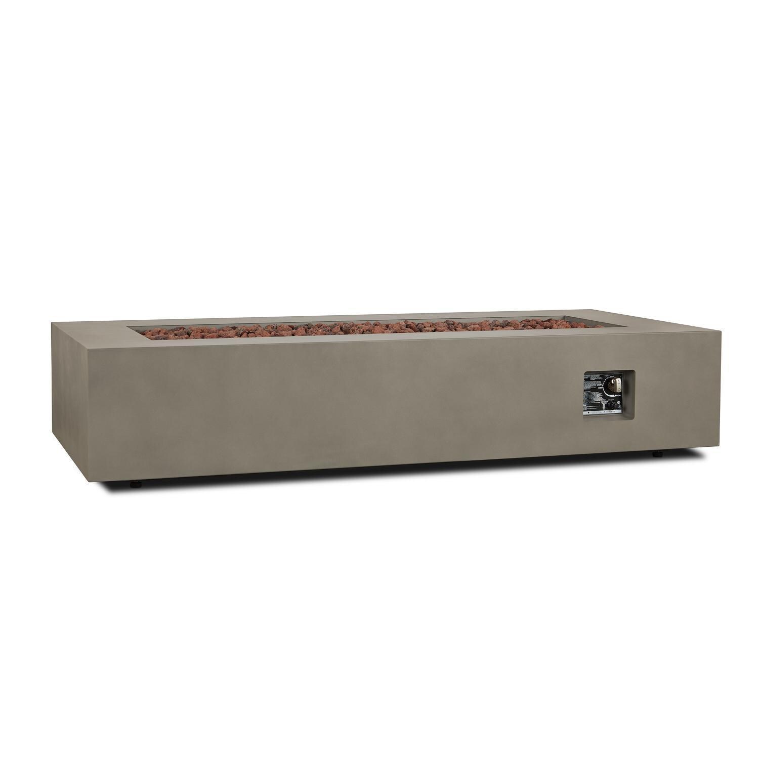 Lakeview Outdoor Designs SC-C9814LP-MGRY Elysian 70-Inch Rectangle Propane Gas Fire Table - Control Panel thumbnail