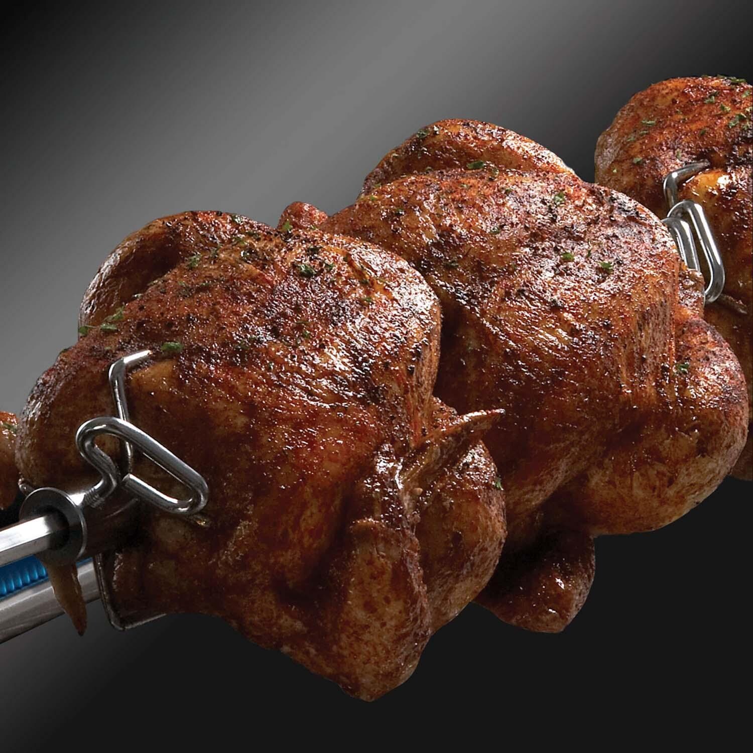 Broil King 958944 Regal S590 PRO IR 32-Inch Propane Grill - Rotisserie Chicken - Detail thumbnail