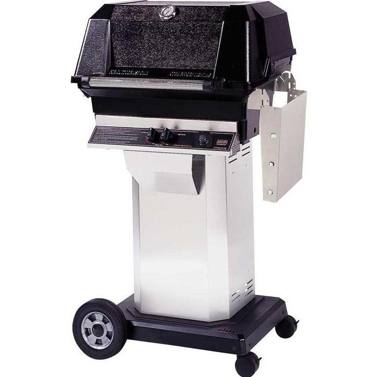 MHP JNR4DD Natural Gas Grill With Stainless Steel Shelves And SearMagic