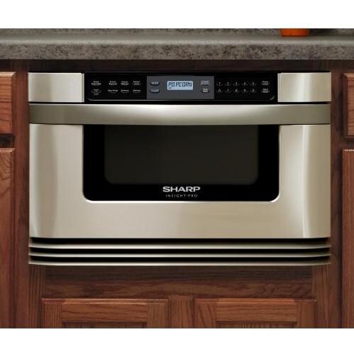 Sharp Microwave Drawer, Auto, 24 Inches Stainless Steel BBQGuys