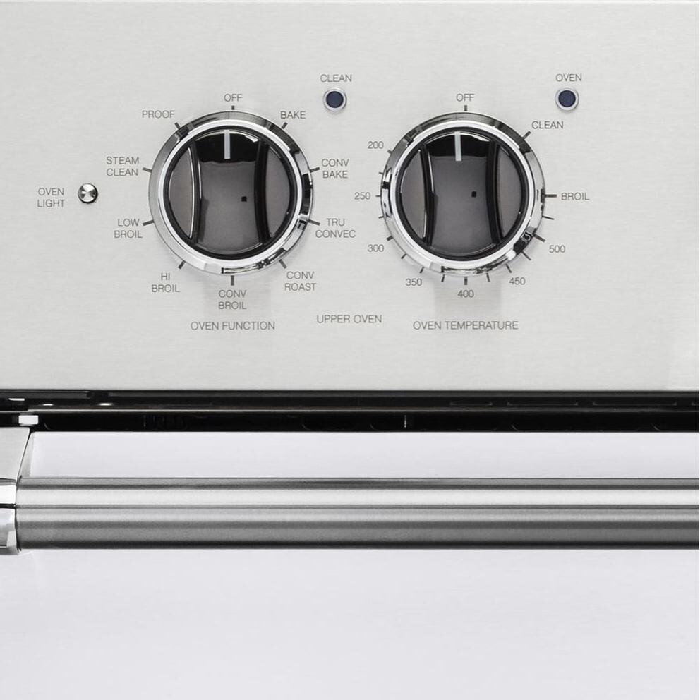Viking Professional 5 Series 30-Inch Convection Electric Double Oven - Close-up of Controls thumbnail
