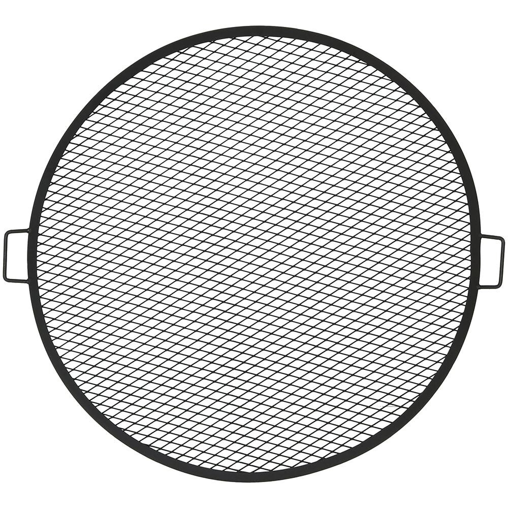 Sunnydaze 37-Inch X-Marks Fire Pit Grill Grate - SM-M375-INV image