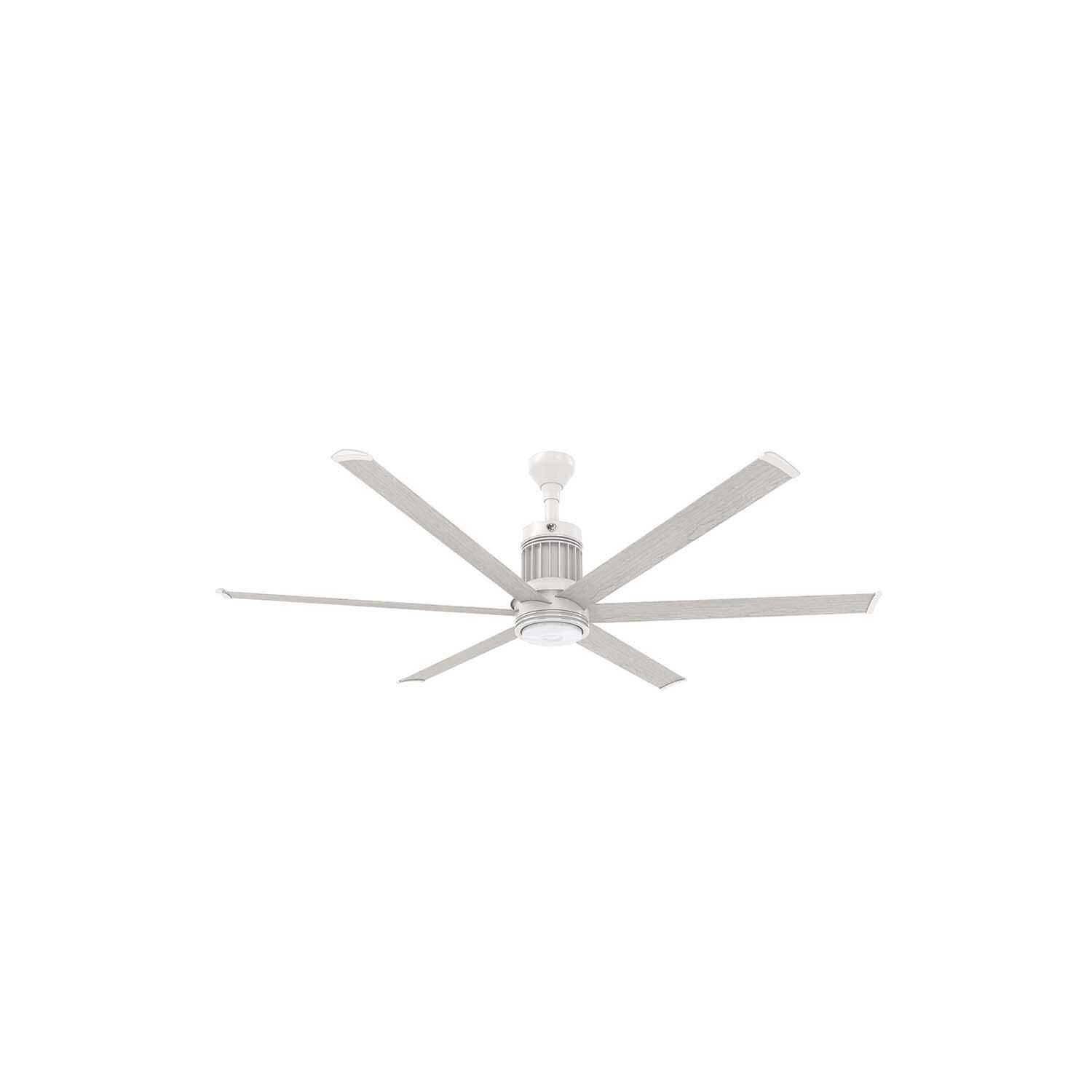 Big Ass Fans MK-I61-061906A729F772I06 72-Inch i6 Ceiling Fan Universal Mount W/6-Inch Ext Tube Driftwood - With Light (Sold Separately) thumbnail