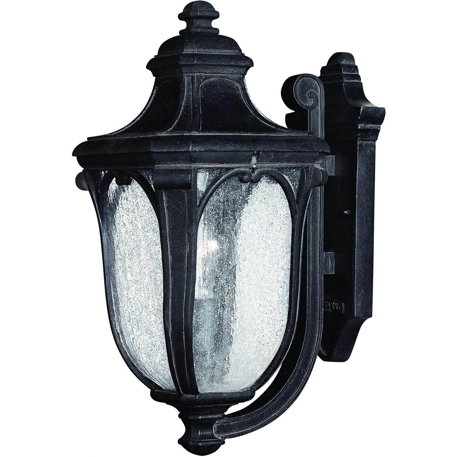 Hinkley Lighting Trafalgar One Light 18-Inch Outdoor Wall Light - Museum Black - 1314MB