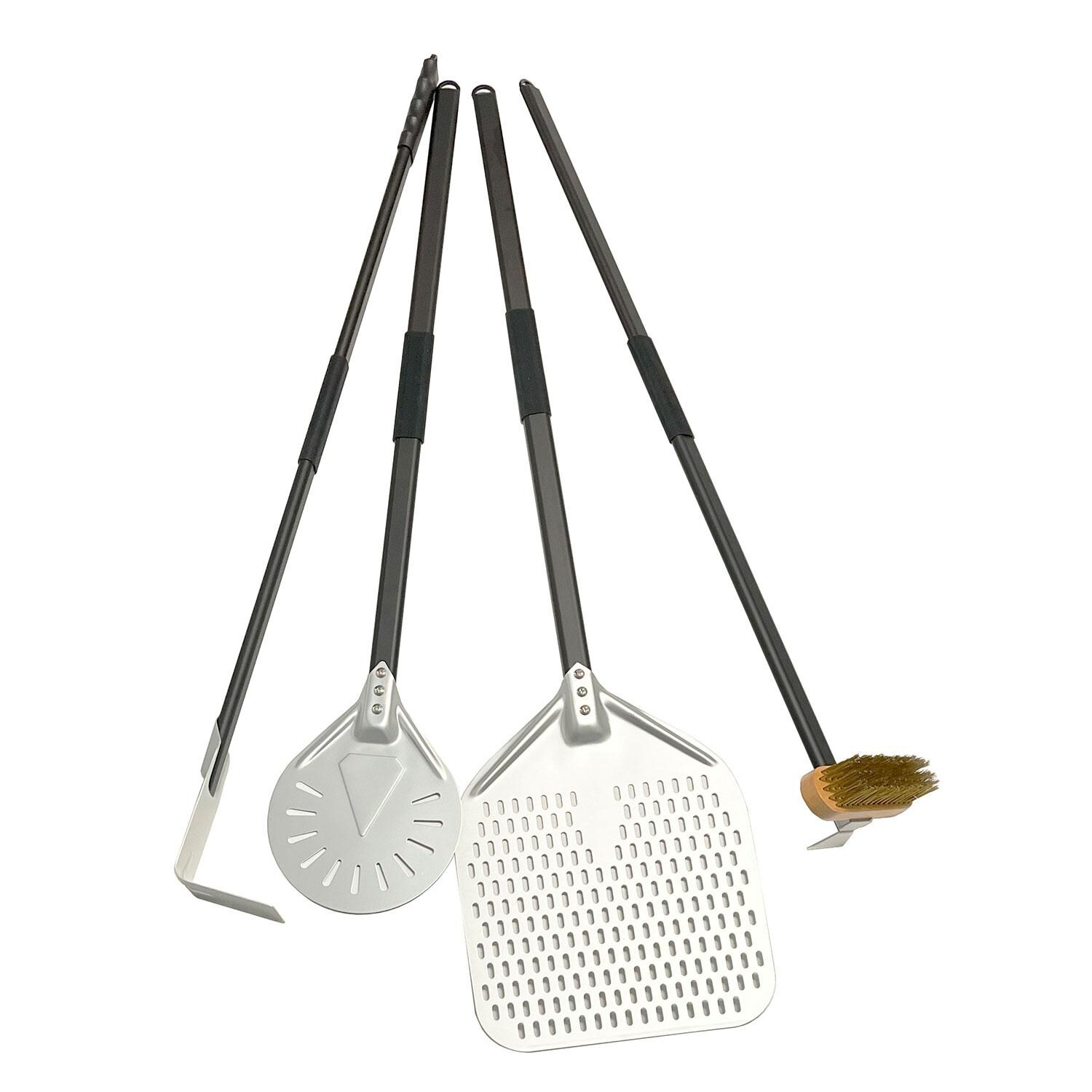 XO 4 Pc Pizza Tool Set - XOPIZZATOOL4