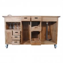 Anderson Teak Safari Patio Bar Table