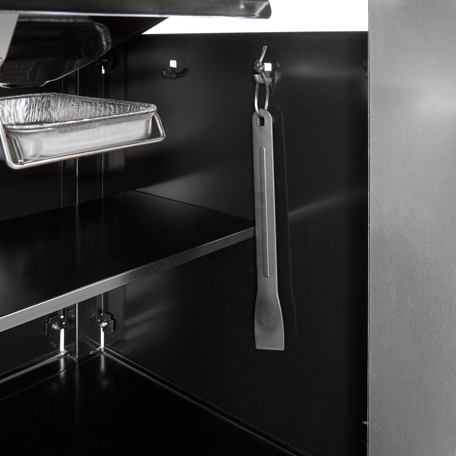 Weber GENESIS 37610001 EX-335 Natural Gas Smart Grill with Sear Burner & Side Burner - Black - Grease Scraper Tool - Detail thumbnail