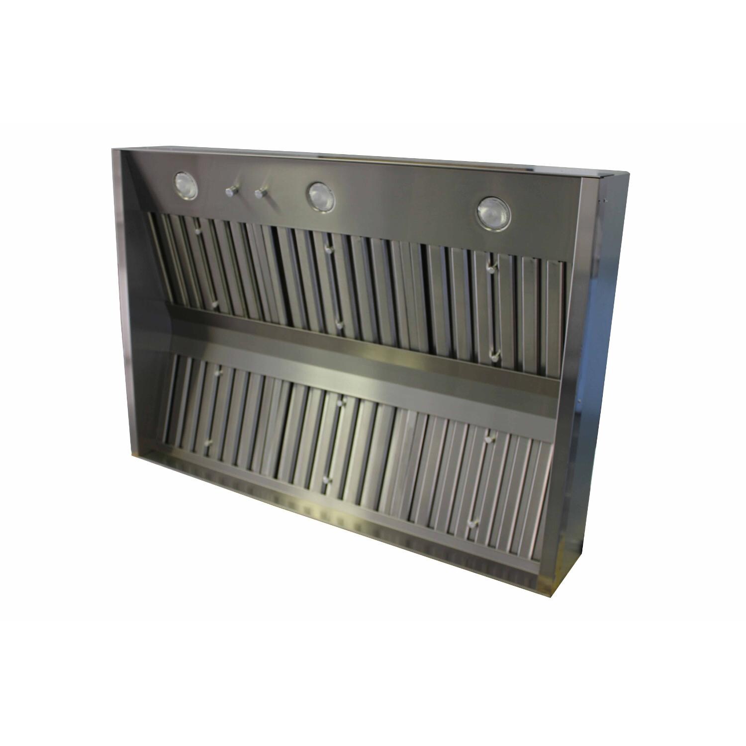 Trade-Wind 66-Inch Outdoor Vent Insert With Blower Option - Right View thumbnail