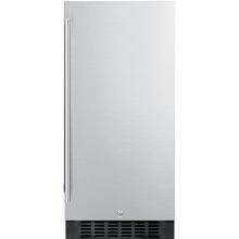Summit 15-Inch 3.0 Cu. Ft. Commercial Outdoor Rated Compact Refrigerator - Stainless Steel - SPR316OSCSS image