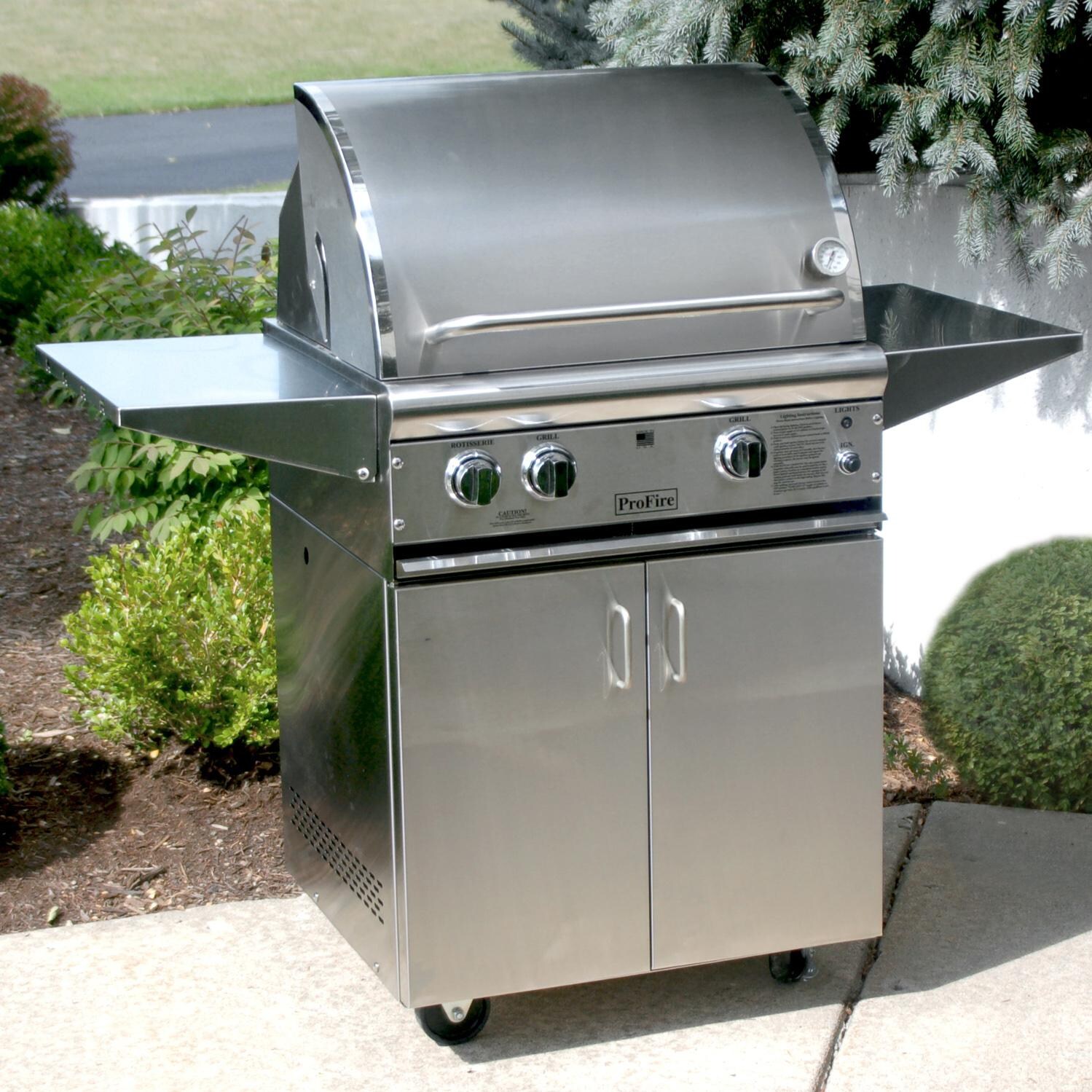 ProFire Professional Deluxe Series 27-Inch Gas Grill - Lifestyle thumbnail