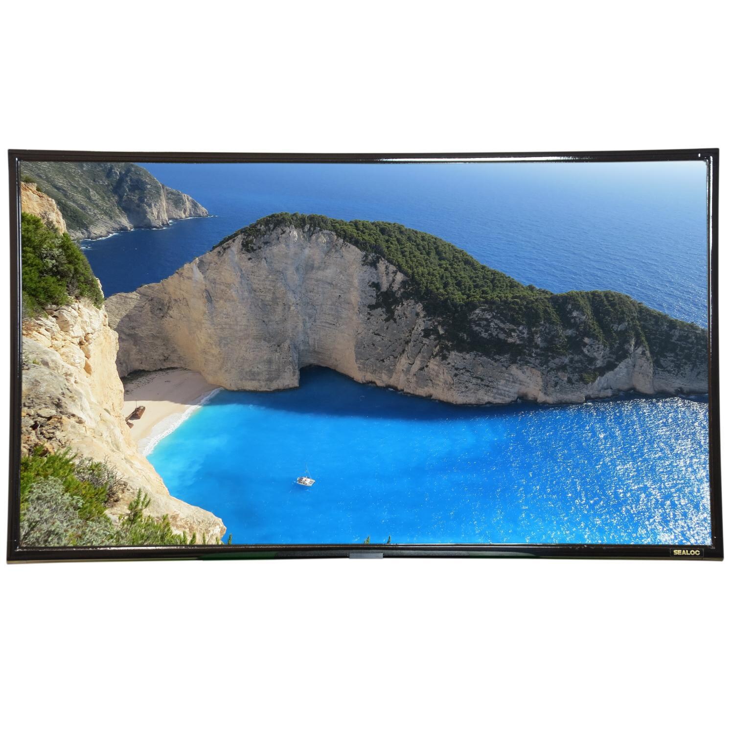 Sealoc Coastal Gold Series 43 Inch 4K LED Outdoor Smart UHDTV - CST-GLD-SS43 - Front View thumbnail