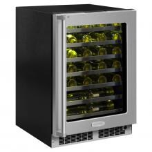 Marvel Professional 48 Bottle Right Hinge Single Zone Wine Cellar - Stainless Steel - MP24WSG5RS image