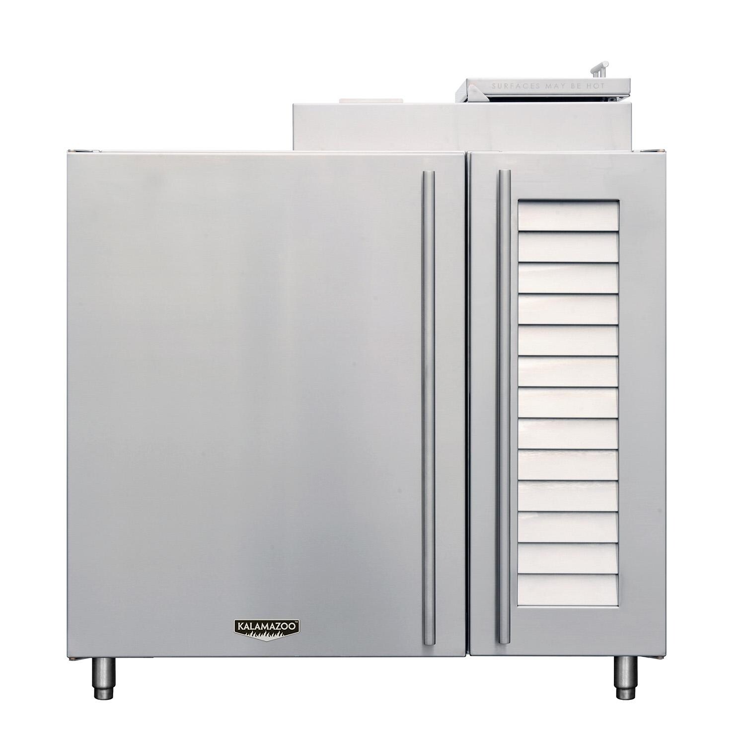 Kalamazoo K-SMOKE2-36 Built-In Smoker Cabinet - Marine-Grade - Full Front View thumbnail
