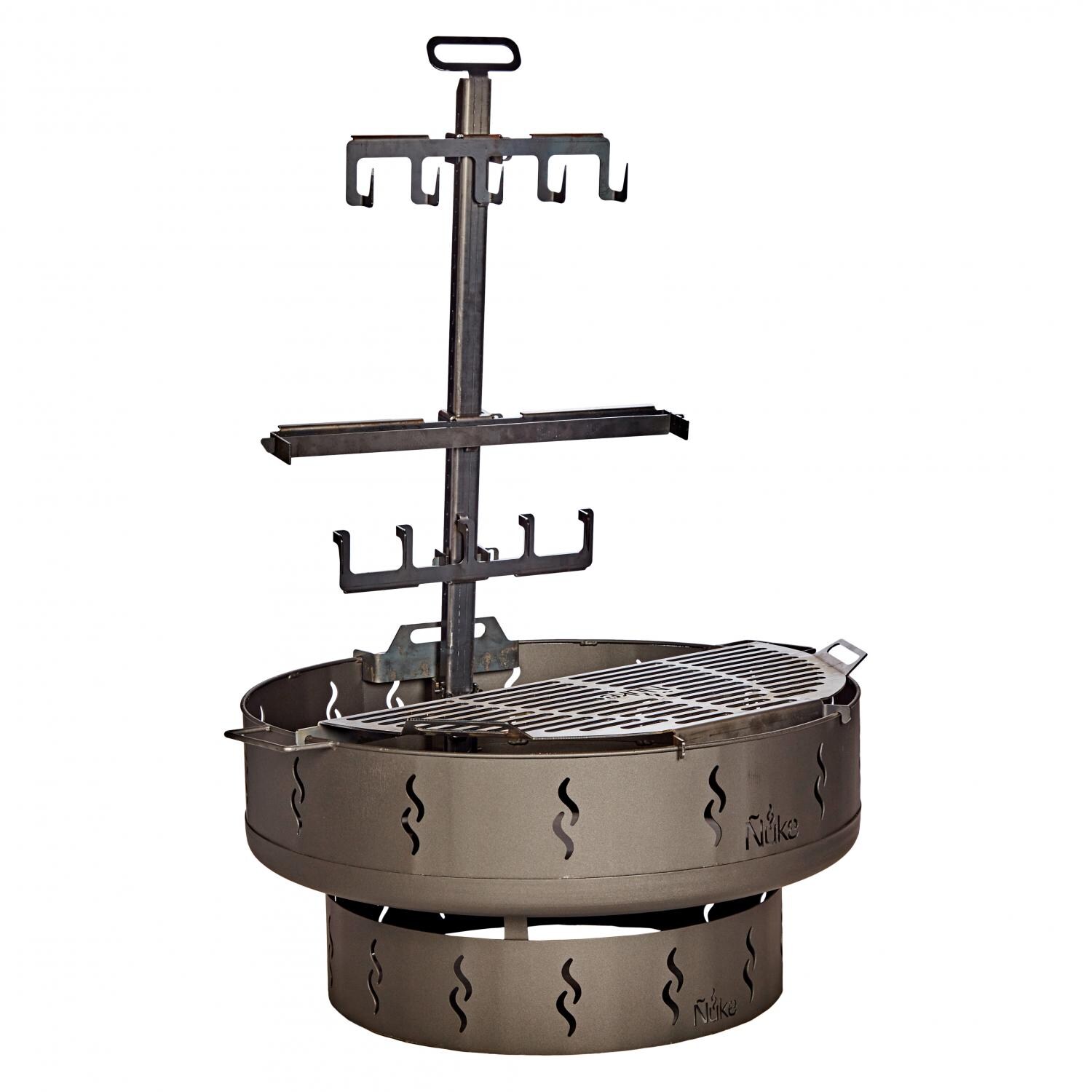 Nuke PATAGONIA Patagonia Wood Firepit and Grill - Left Side thumbnail